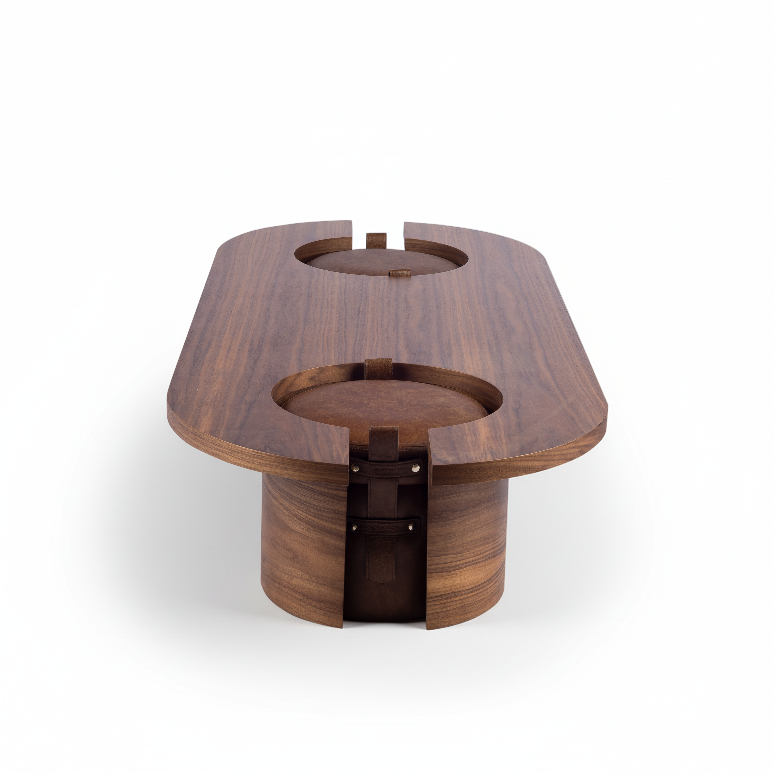 MESA DE CENTRO COM PUFF 3